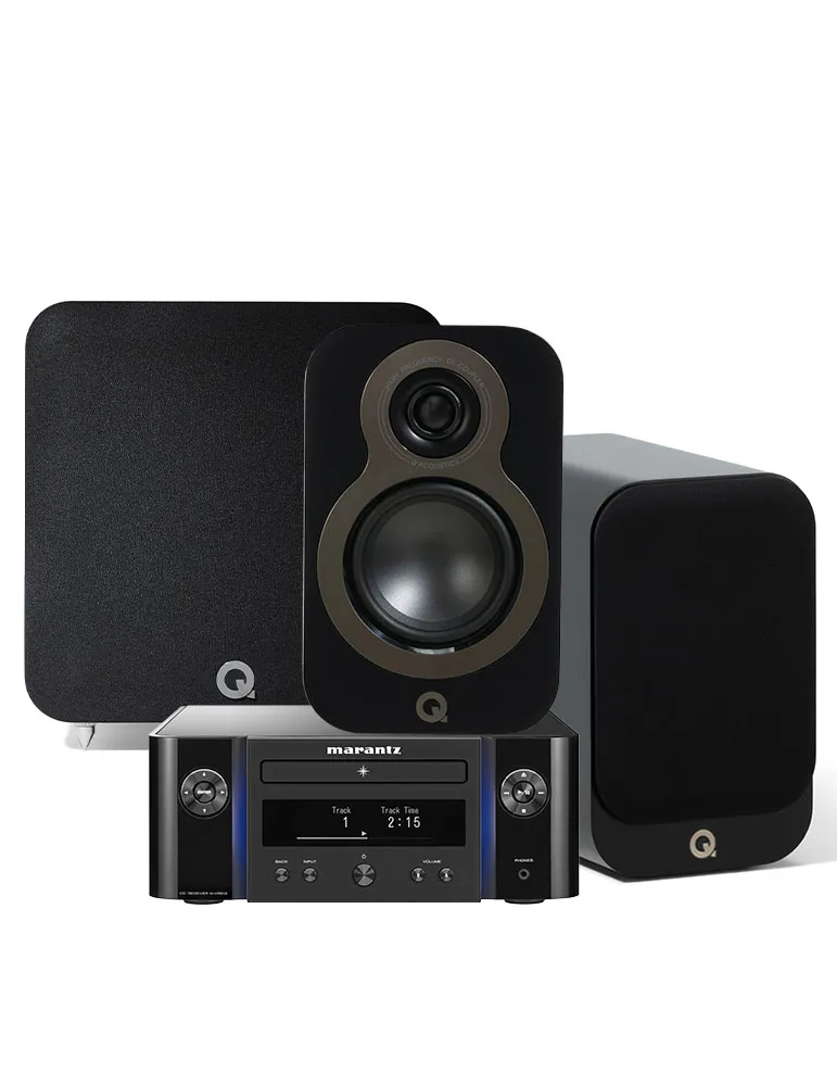 Zestaw stereo Marantz Melody X + QA 3020c + Q SUB80, Kolor: Oak - zdjęcie 1