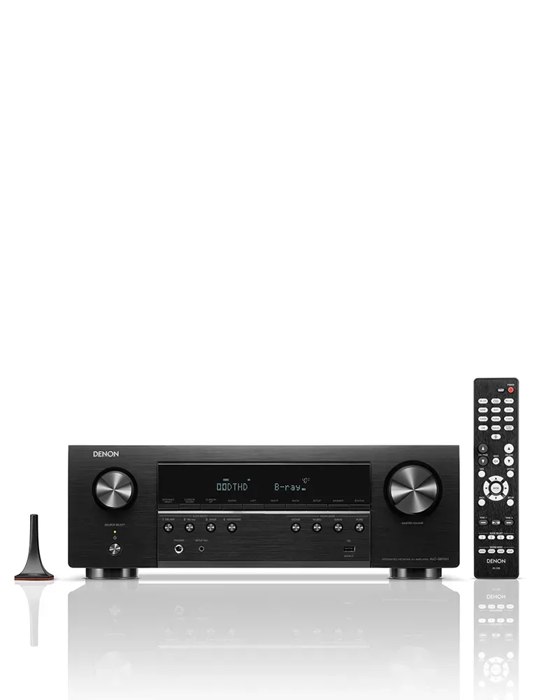 Denon AVC-S670H Amplituner kina domowego, Kolor: Czarny - zdjęcie 1