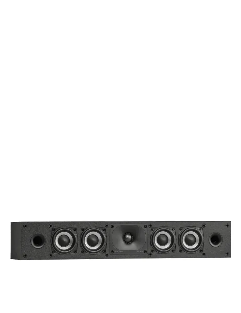 Polk Audio Monitor XT35C — Głośnik centralny z Dolby Atmos i Hi-Res Audio, Kolor: Czarny - zdjęcie 1