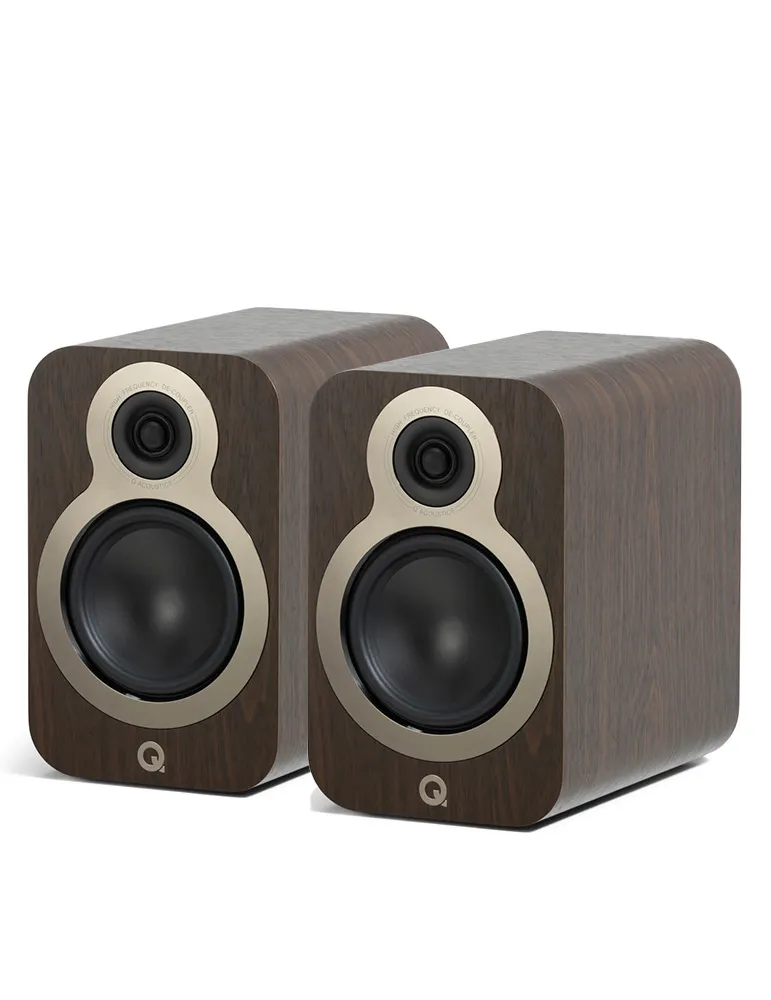 Q Acoustics 3030c Kolumny głośnikowe podstawkowe, Kolor: Walnut - zdjęcie 1