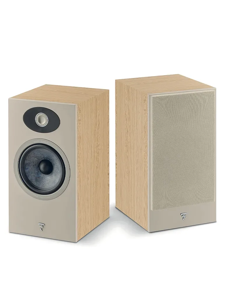 Focal Theva N°1 — Kolumny podstawkowe premium z membraną Slatefiber, Kolor: Light Wood - zdjęcie 1