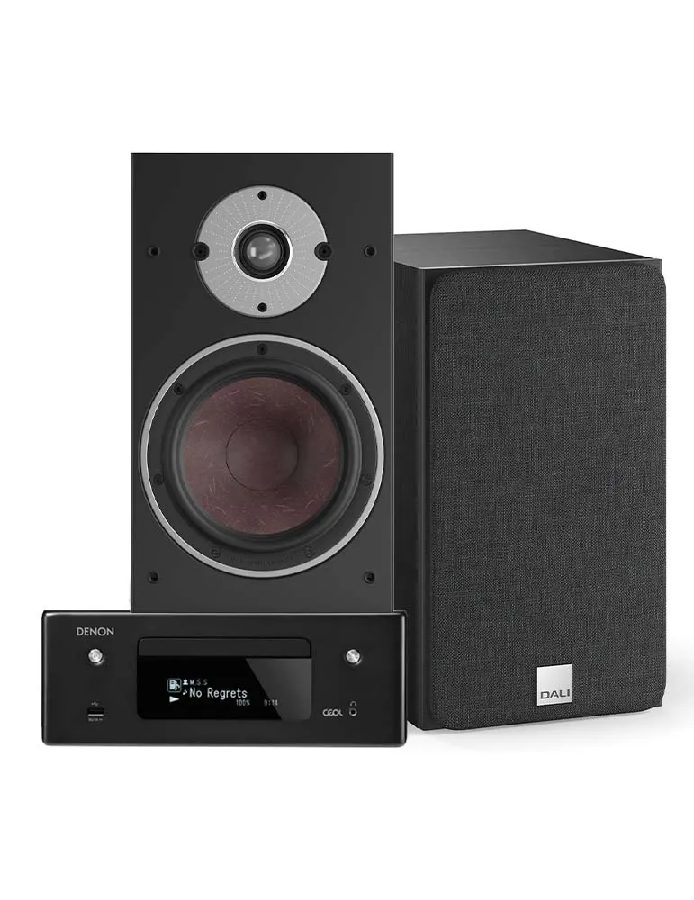 Zestaw stereo Denon RCD-N10 + Dali Oberon 3, Kolor: Light oak - zdjęcie 1