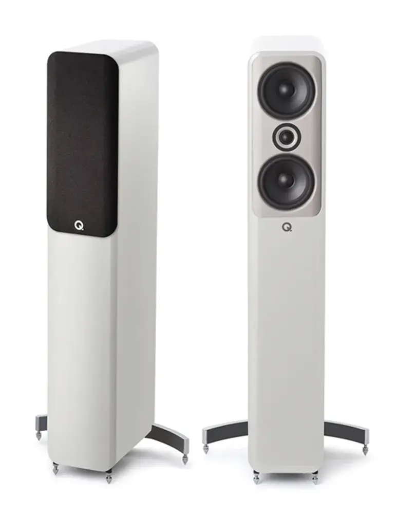 Q Acoustics Concept 50 — Kolumny podłogowe 2-drożne bass reflex, Kolor: Biały - zdjęcie 2