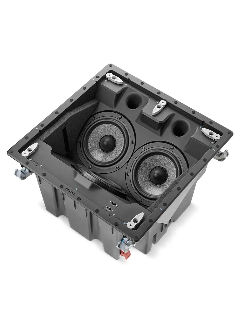 Focal 1000 IC LCR 5 — Profesjonalne głośniki sufitowe 3-drożne, Kolor: Czarny - zdjęcie 1