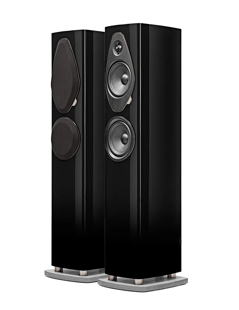 Sonus Faber Sonetto III G2 Kolumny głośnikowe podłogowe, Kolor: Piano Black - zdjęcie 1