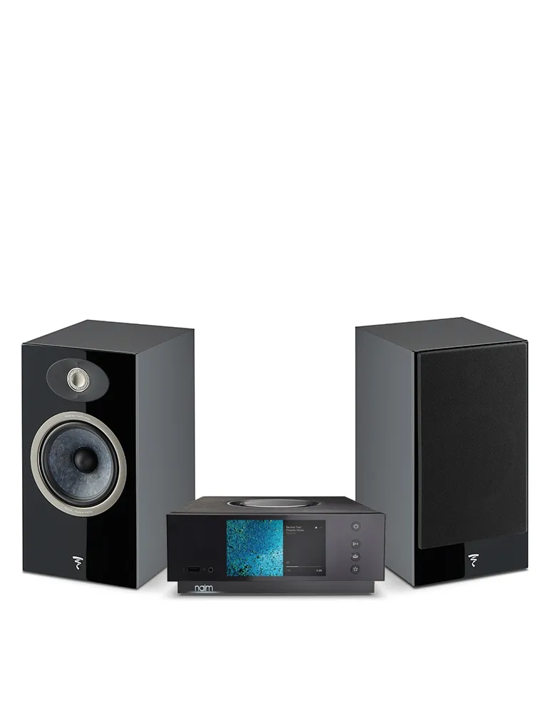 Zestaw stereo: Naim Uniti Atom HDMI + Focal Theva N1, Kolor: Czarny - zdjęcie 1