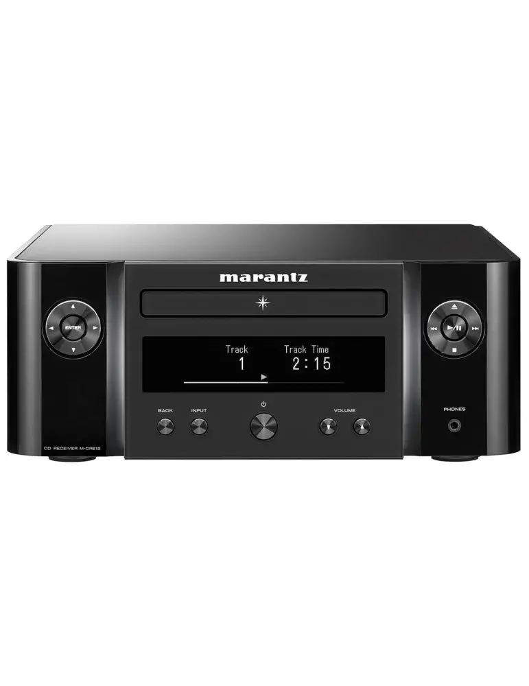 Marantz MCR612 Melody X — Amplituner stereo CD z HEOS i Wi-Fi, Kolor: Czarny - zdjęcie 1