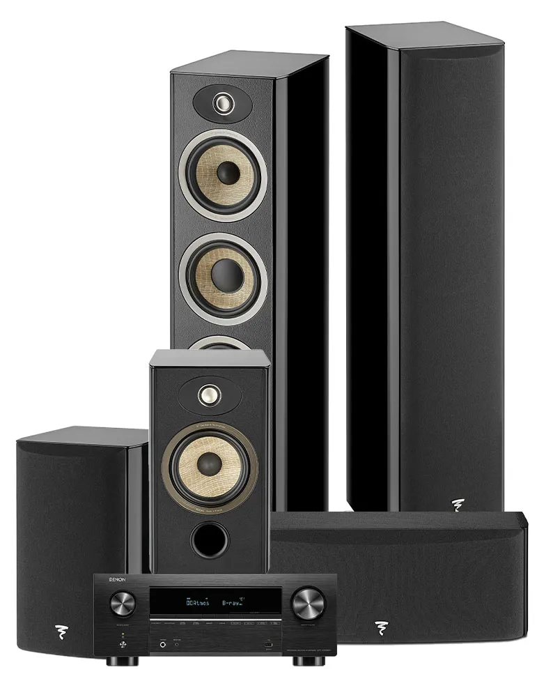 Denon AVC-X3800H + Focal Aria Evo X N2/N1/Center Kino domowe 5.0, Kolor: Moss Green HG - zdjęcie 1