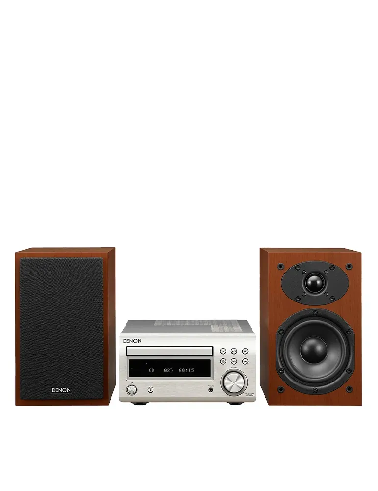 Denon D-M41 DAB+ — Mini wieża stereo z Bluetooth i tunerem DAB+, Zawartość zestawu: 6a25da4527e1a - zdjęcie 1