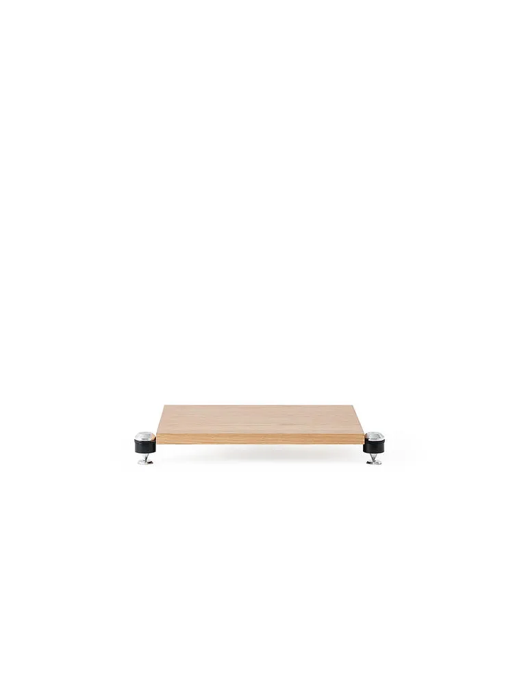 Norstone Copenhagen Base Oak/Black – podstawa modułowego stolika Hi‑Fi, wysokość 6 cm, Kolor: Oak - zdjęcie 1