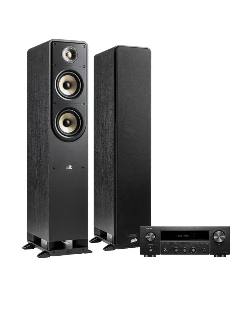 Zestaw stereo Denon DRA-900H/Polk Audio ES50 — Bluetooth, 145W, HEOS, Zawartość zestawu: 6a4b79d6bcc6e - zdjęcie 1