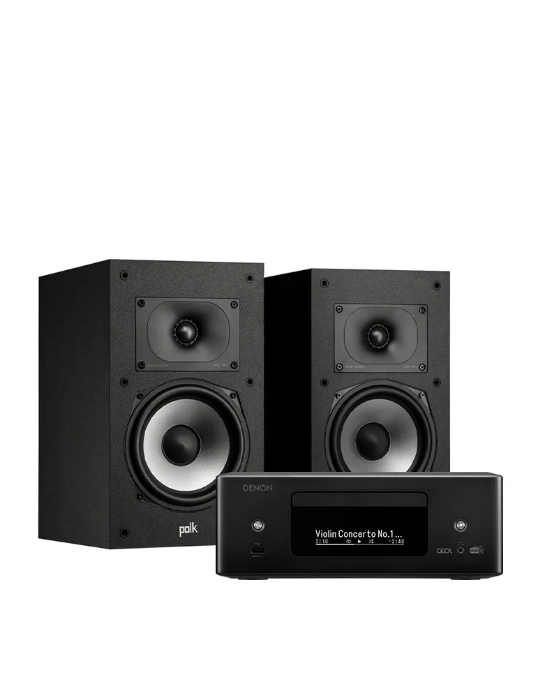 Zestaw stereo Denon RCD-N12 DAB + Polk Audio XT20, Zawartość zestawu: 16605-defaultCombination - zdjęcie 1