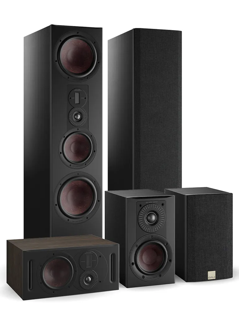 Dali Opticon 8/1/VOKAL MK2 Zestaw głośników 5.0, Kolor:  Black Satin - zdjęcie 1
