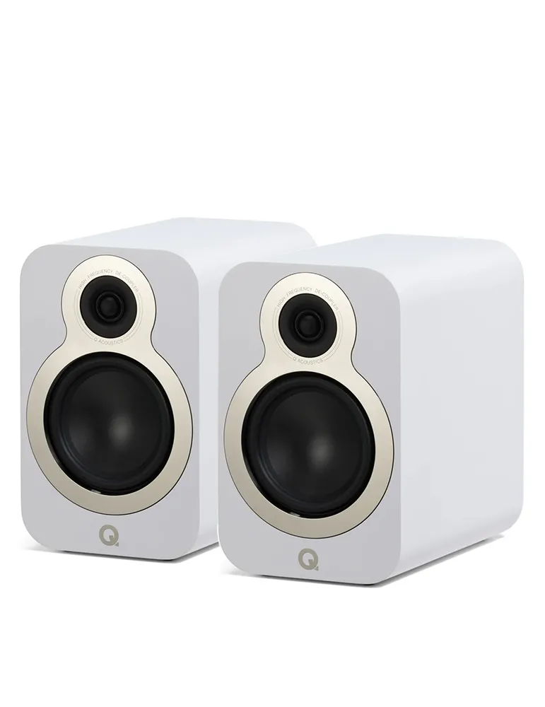 Q Acoustics 3030c Kolumny głośnikowe podstawkowe, Kolor: Biały - zdjęcie 1