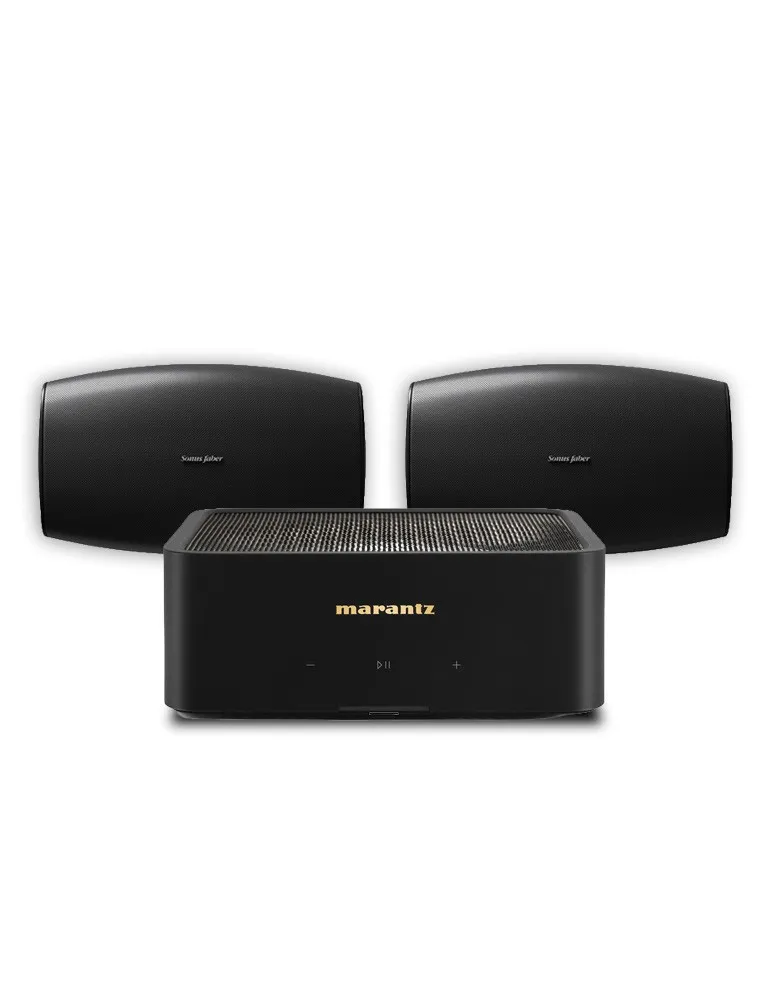 Zestaw Marantz Model M1 + Sonus Faber Aster — stereo na taras, Kolor: Biały - zdjęcie 1