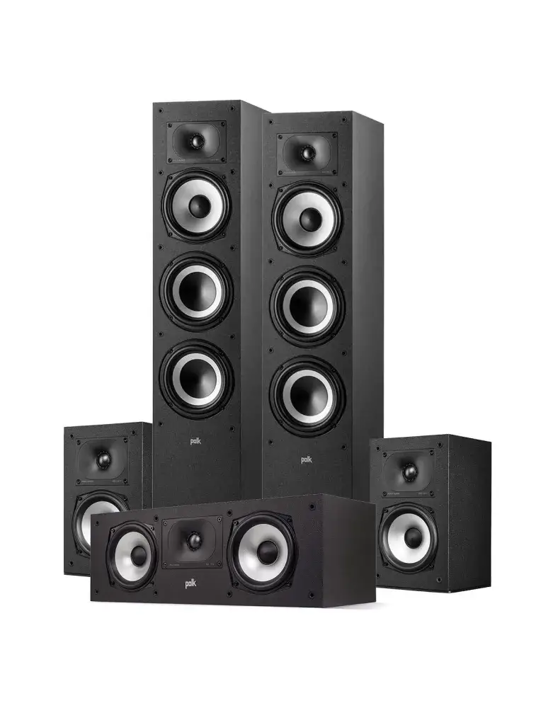 Zestaw Polk Audio XT60/XT15/XT30C — Głośniki z wyraźnym basem i wysokimi tonami, Zawartość zestawu: 7753-defaultCombination - zdjęcie 1