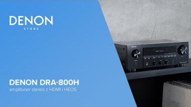 Denon DRA-800H amplituner stereo z HDMI i HEOS