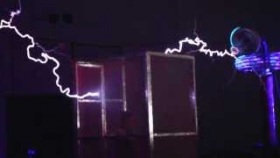 Star Wars Imperial March on Tesla Coils - ArcAttack at MakerFaire 2013