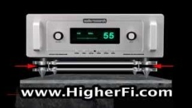 Magnetic Levitation Audio Isolation Shelf by HigherFi