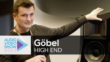 Gebel High End speakers na Audio Video Show 2023