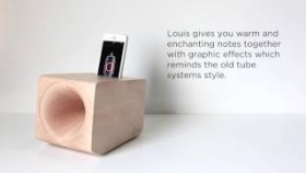 Louis - The retro analogical speaker. The perfect vinyl record companion